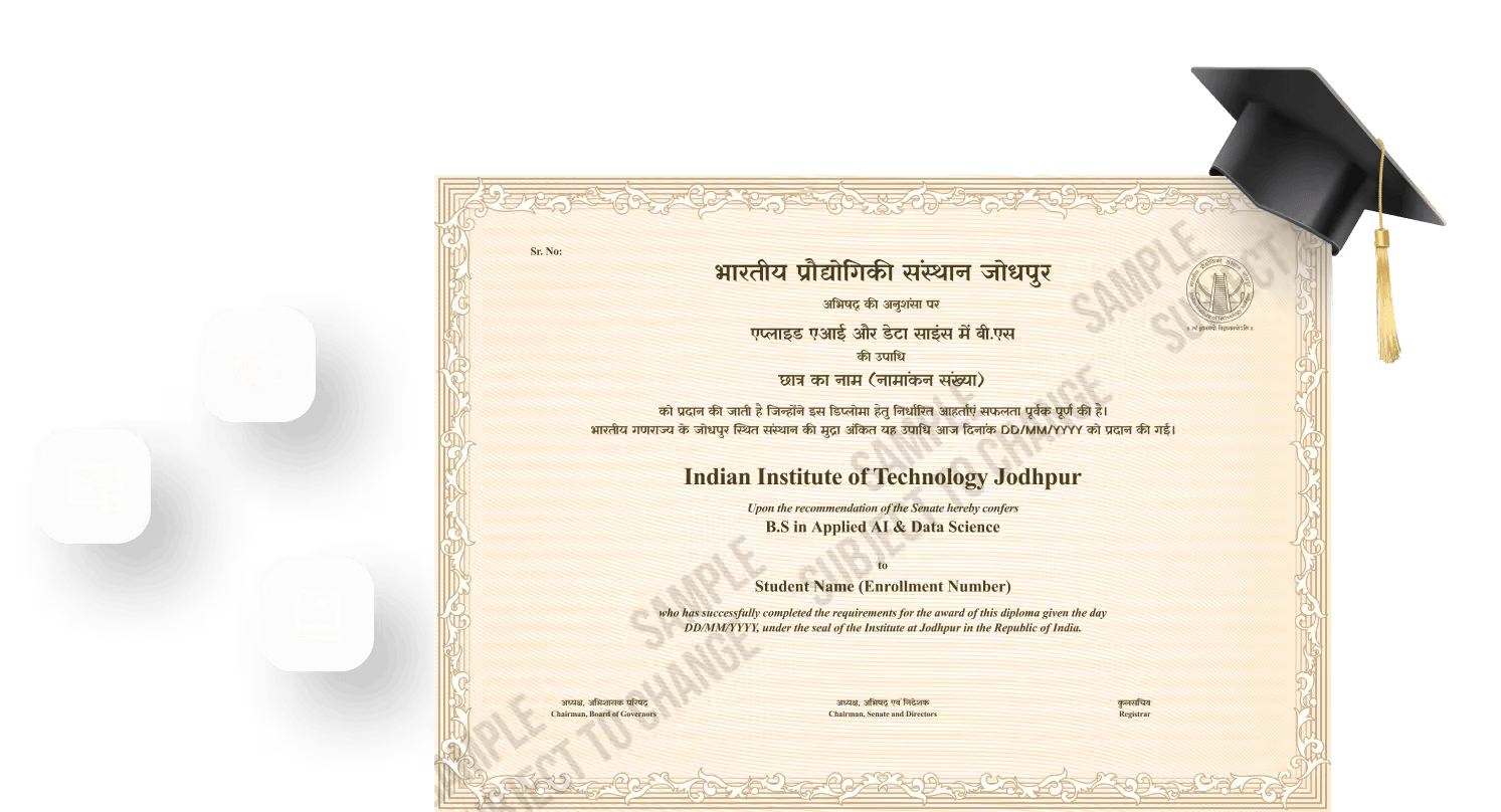 IIT Jodhpur BS./BSc. in Applied AI and Data Science - Edupoint
